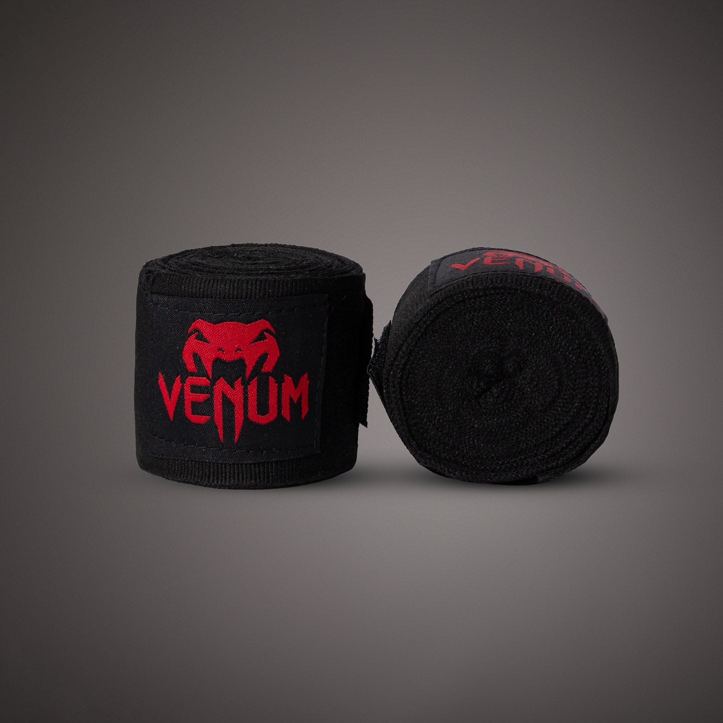 Venum Kontact Boxing Hand Wraps - Black/Red - 2.5m (98 in)