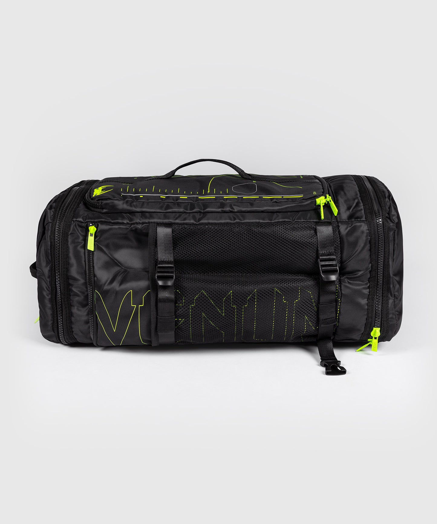 Venum Training Camp 4.0 Sports Bag - Black/Neon Green
