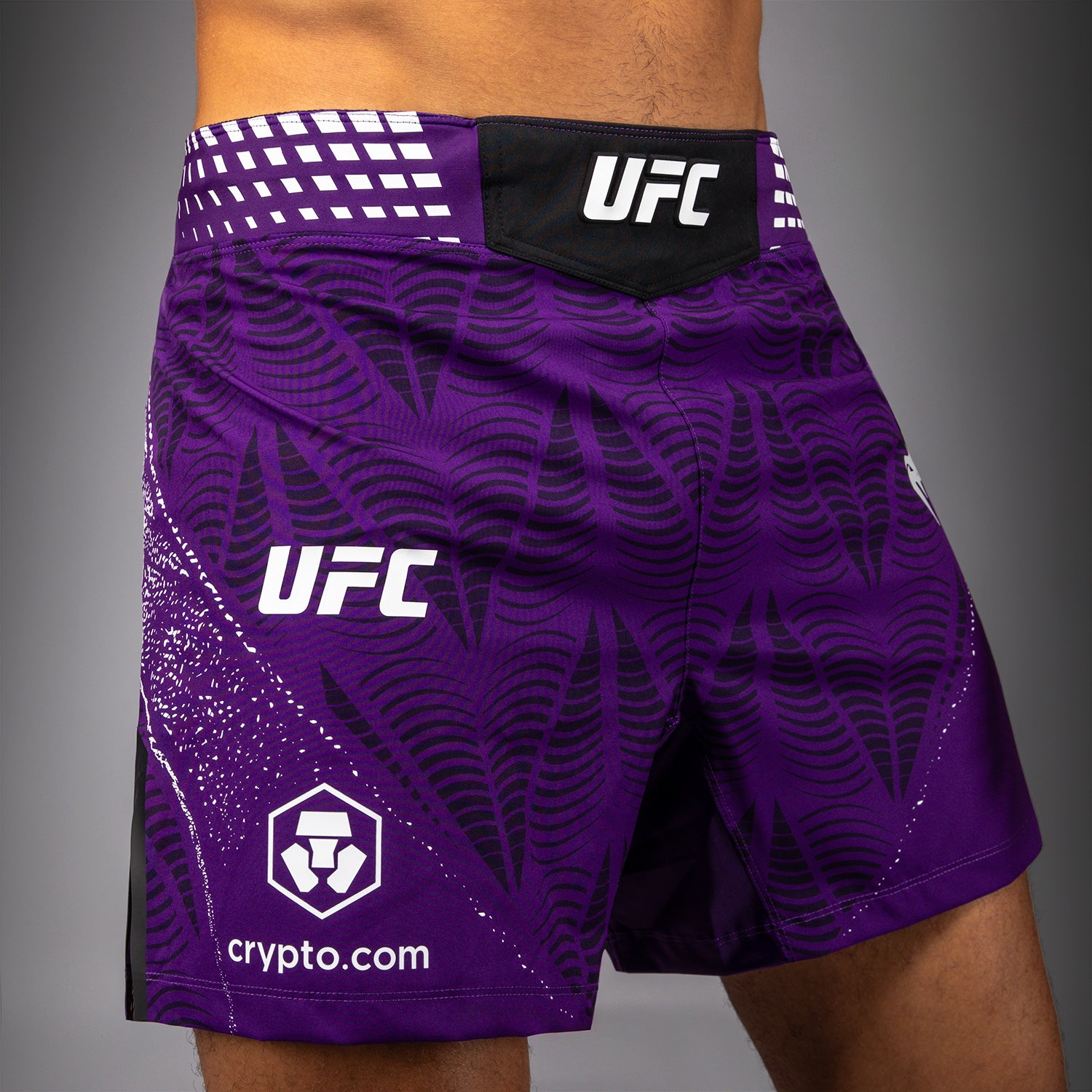 ヴェナム　ufc ファイトショーツ　パンツ　パープル　紫 Men's UFC Zenith by Venum Purple Authentic Fight Night Short Fit