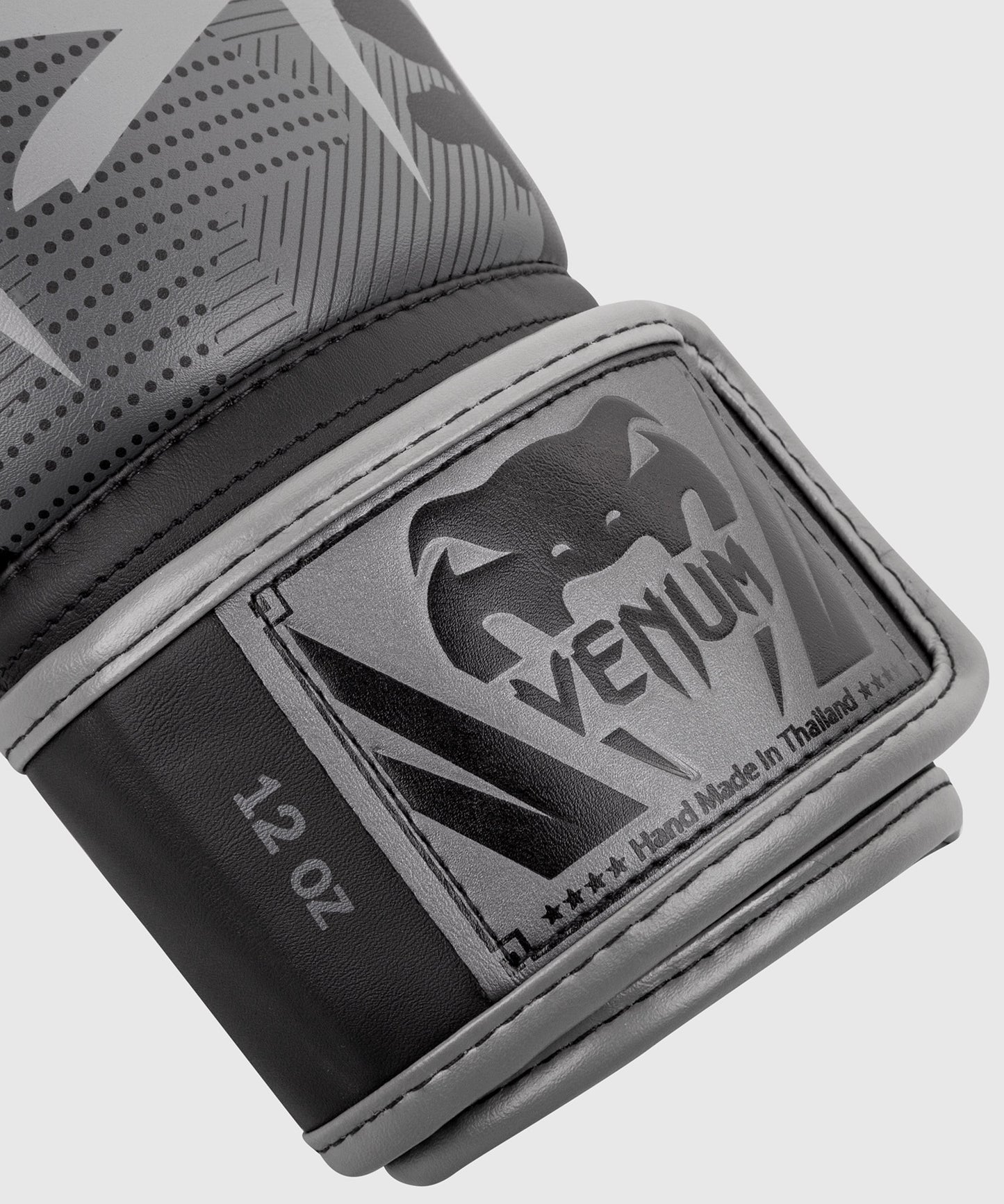 Venum Elite Boxing Gloves - Grey/Camo