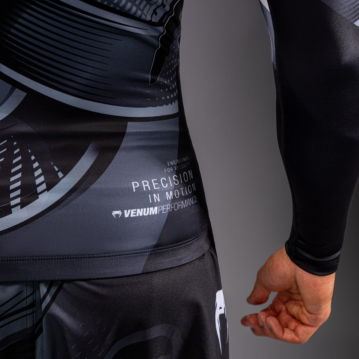 Crimson Viper 2.0 Short Sleeves Rashguards Black/Grey