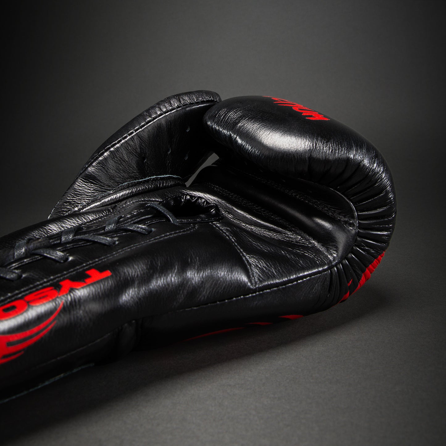 Venum Giant 2.0 Mike Tyson Pro Boxing Gloves with Laces - Black/Red