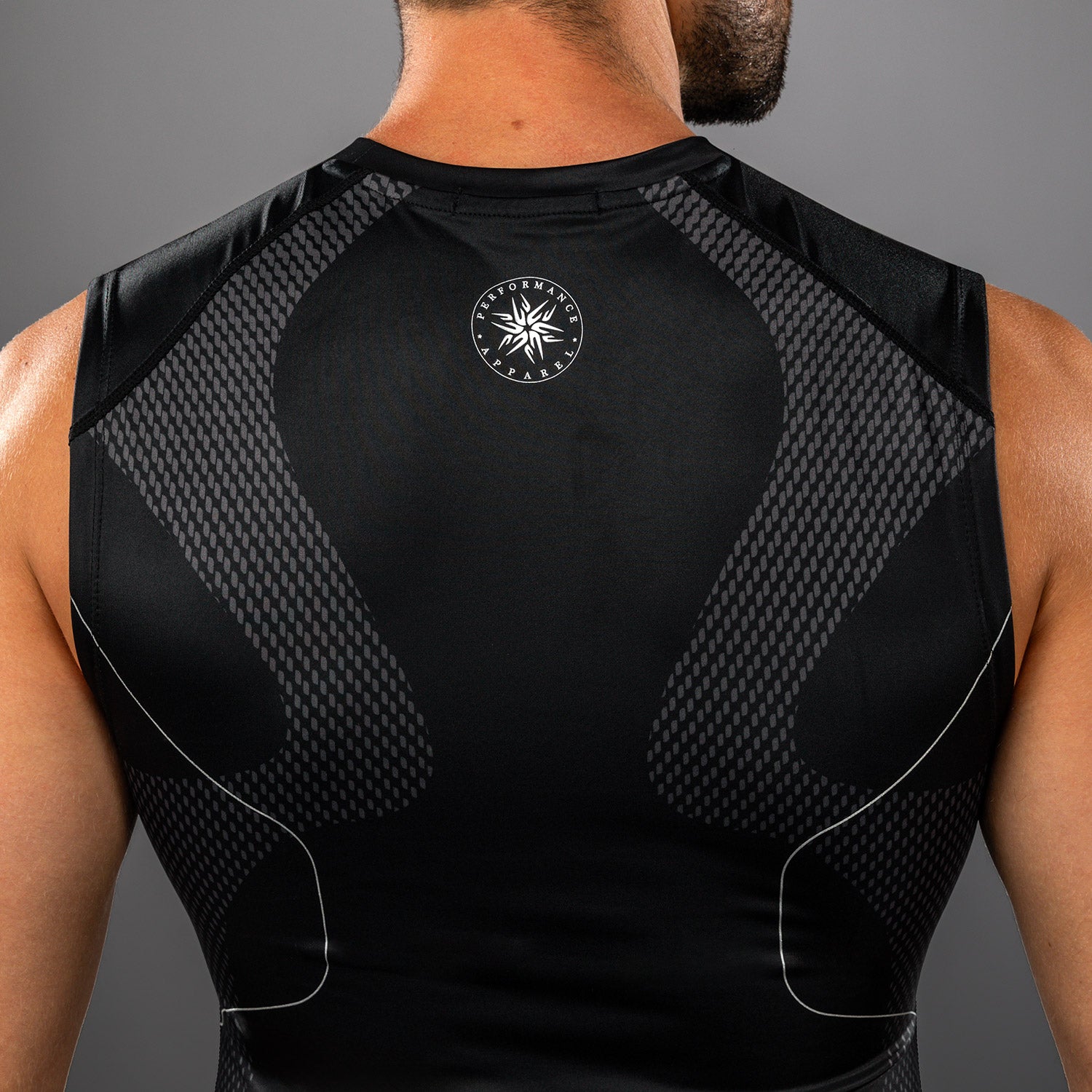 Venum Nexus Sleeveless Rashguard - Black/Silver - Venum