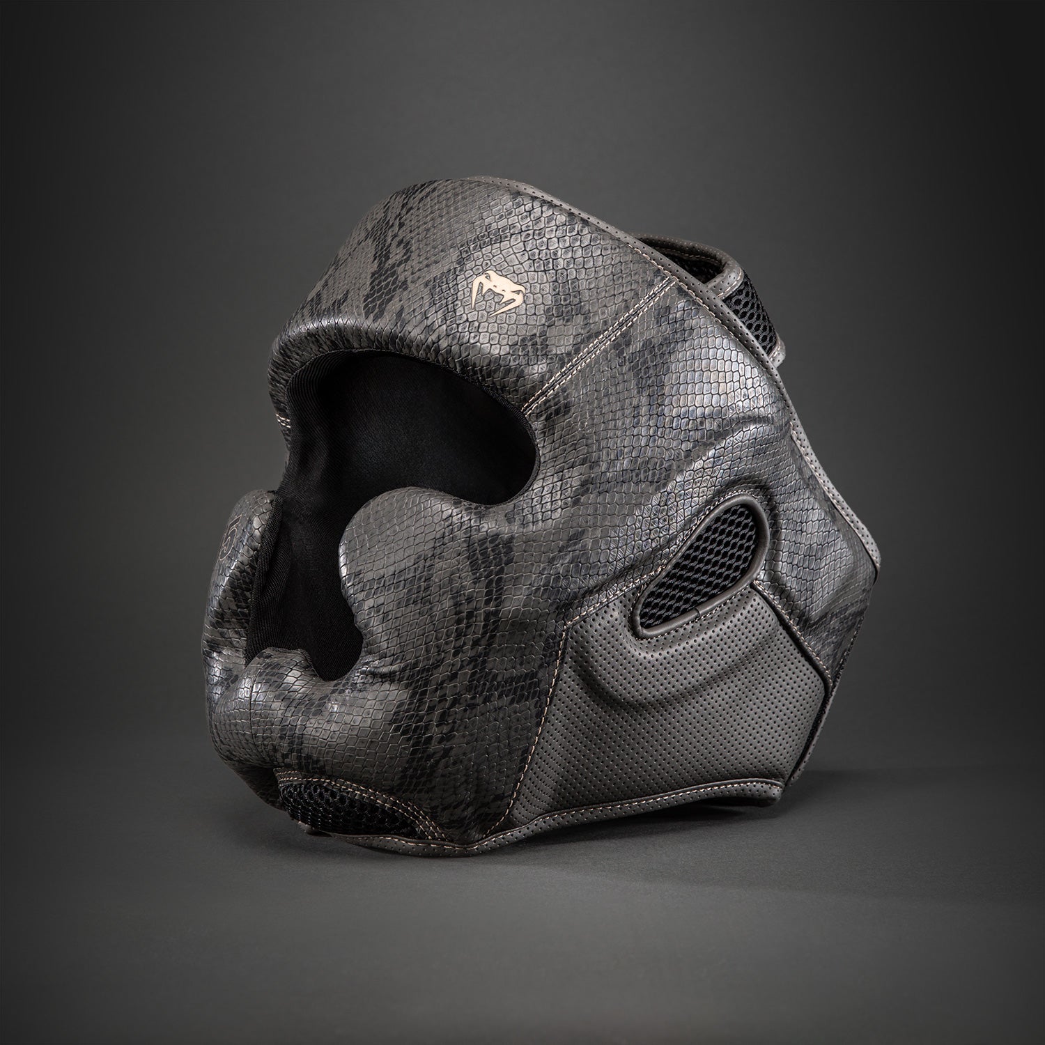 Venum Impact Evo Scales Headgear - Dark Grey  product-type_Headgear Venum