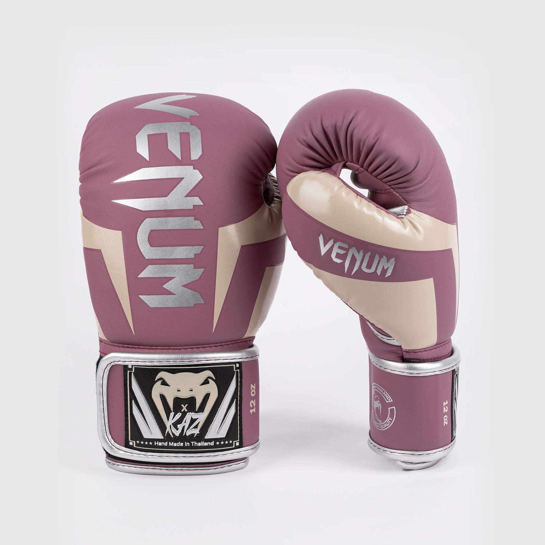 Venum x Kaz Elite Boxing Gloves - Dusky Orchid - Venum