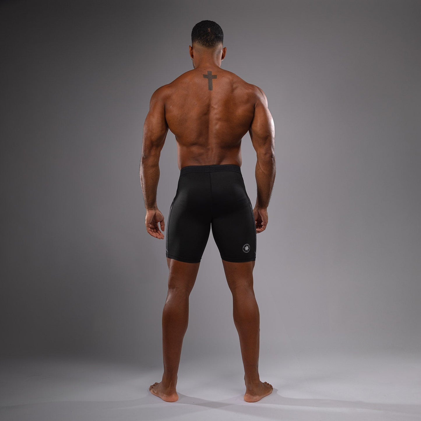 Venum Rapid Vale Tudo Shorts - Black/Storm Grey