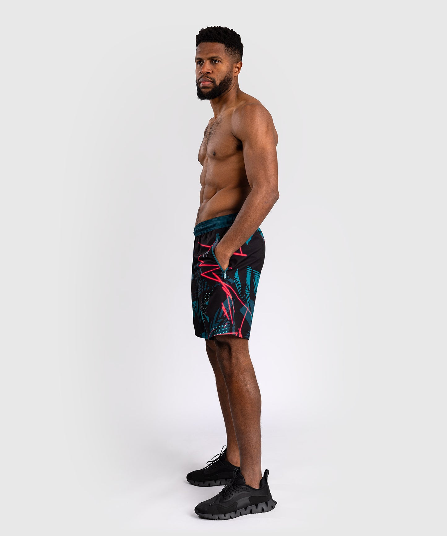 Men’s UFC Fusion By Venum Miami Edition Black Fight Week Performance Shorts