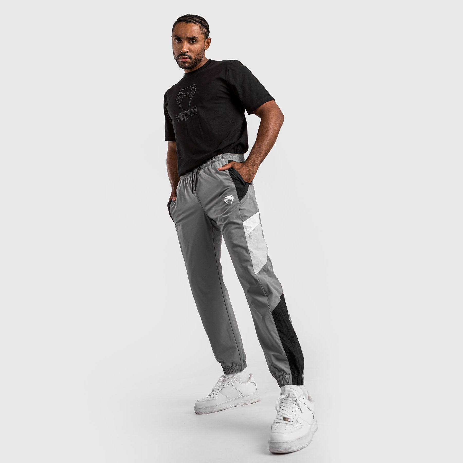 Venum Attack 90 Tracksuit Pants - Grey - Venum