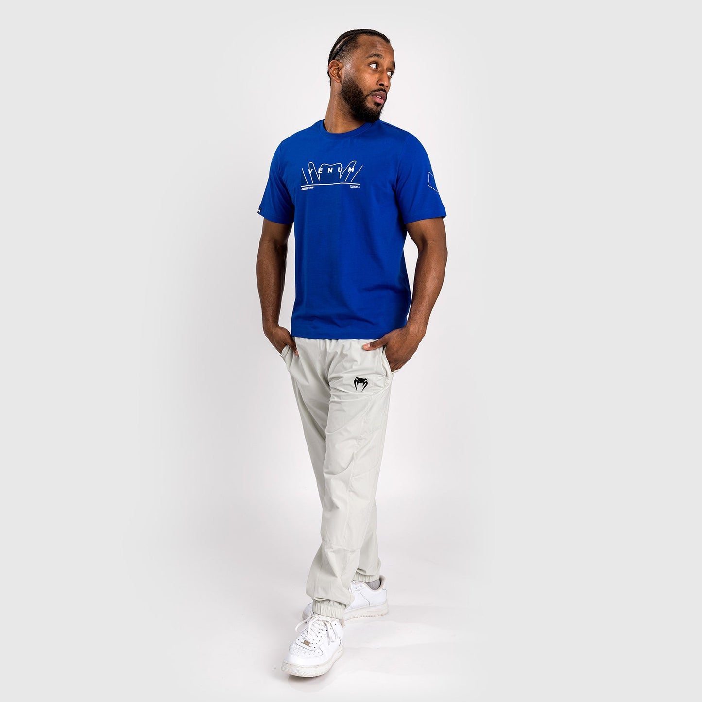 Venum Snake Print T-Shirt - Royale Blue