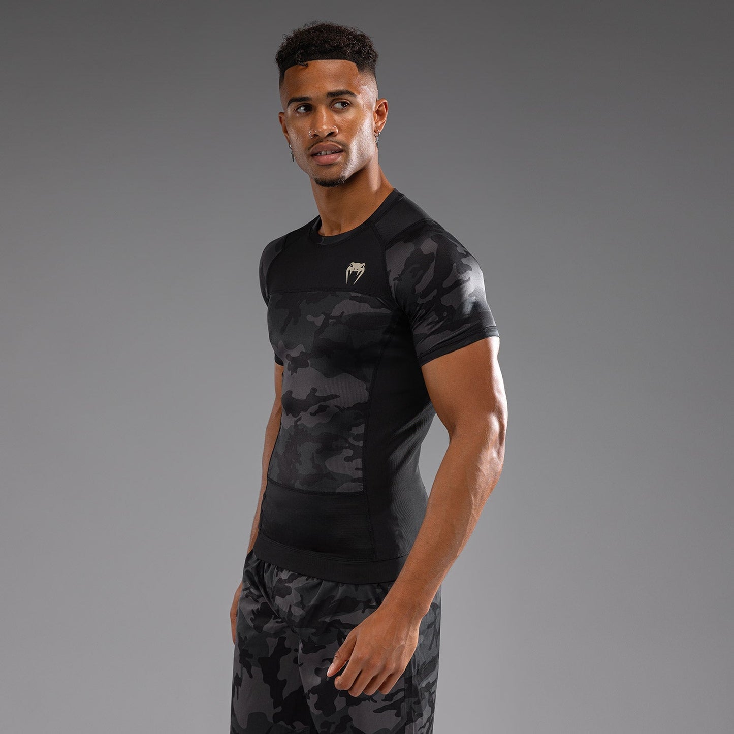 Venum G-Fit Air Men's Short Sleeve Rashguard - Digital Urban Camo