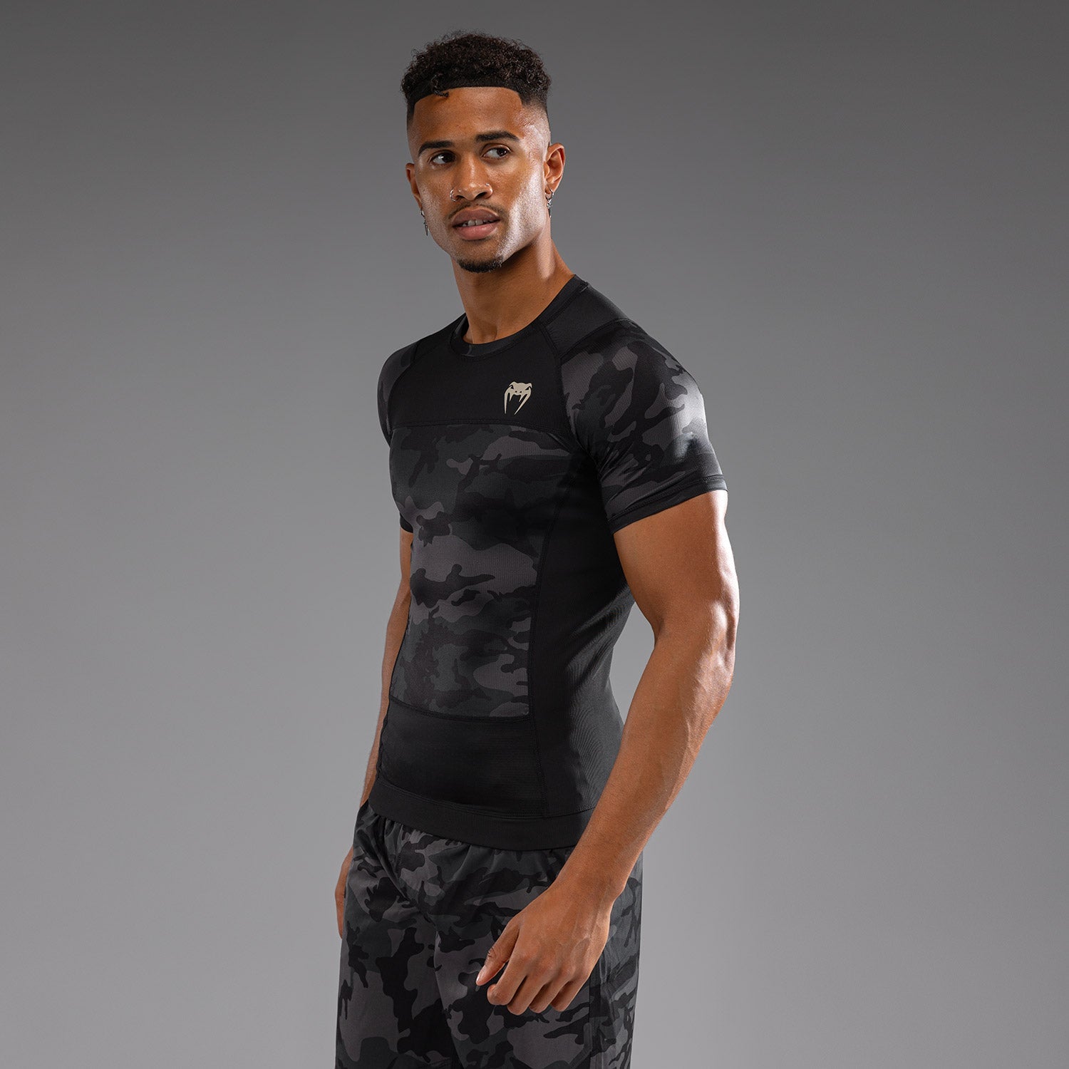 Venum G-Fit Air Men's Short Sleeve Rashguard - Digital Urban Camo