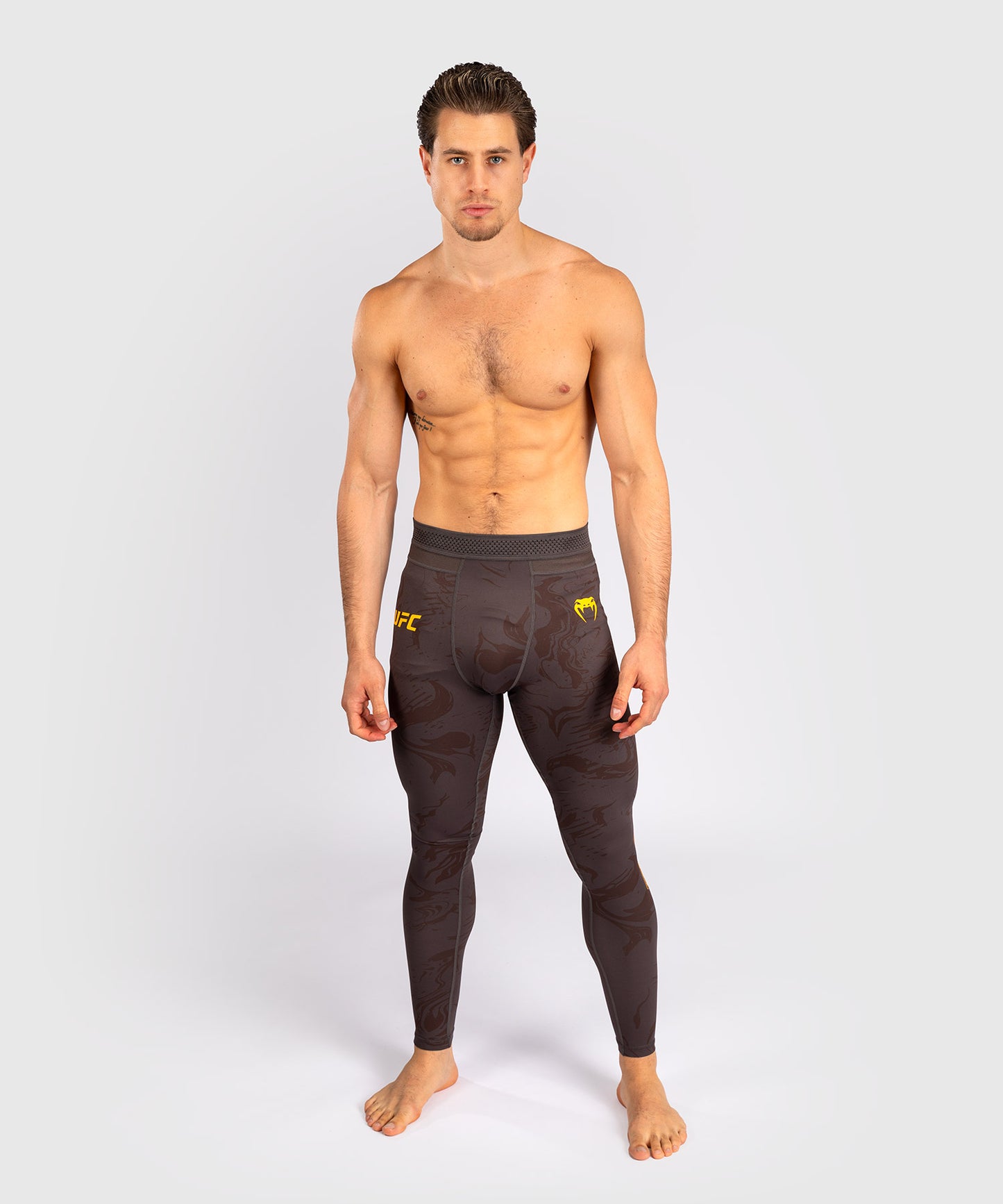 UFC Fusion by Venum Fight Week Men’s Performance Tight - Earthen Brown