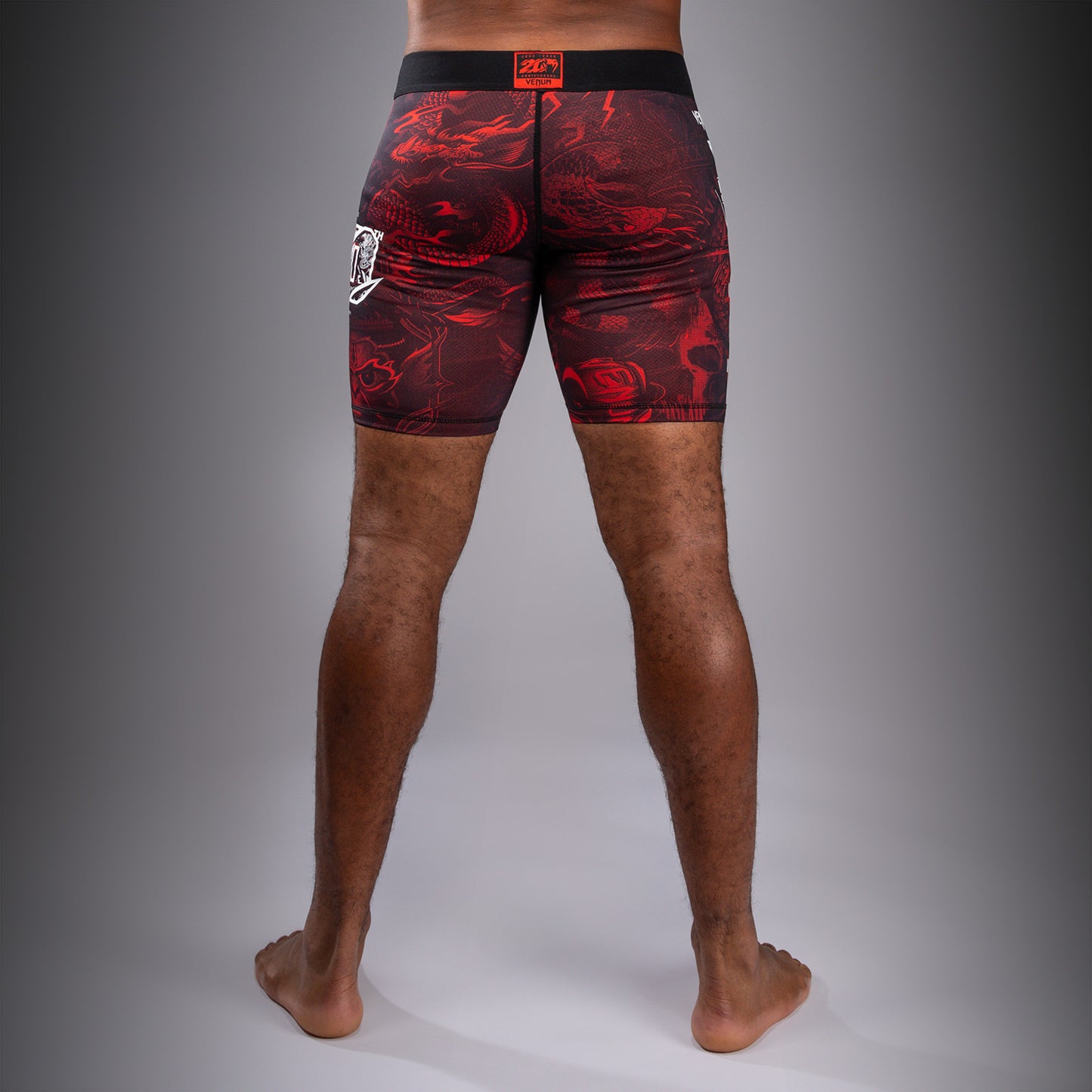 Venum 20th Anniversary Vale Tudo Shorts - Black/Red