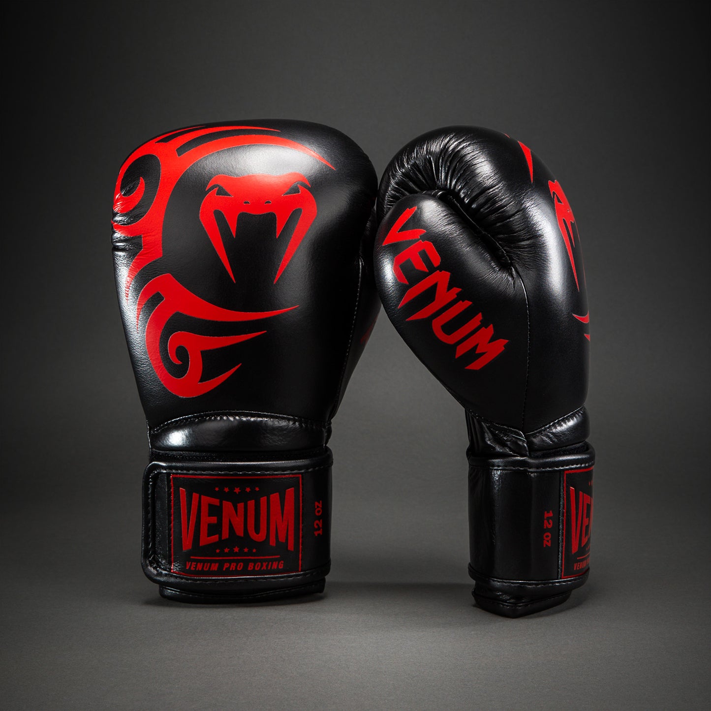 Venum Giant 2.0 Mike Tyson Pro Boxing Gloves - Black/Red