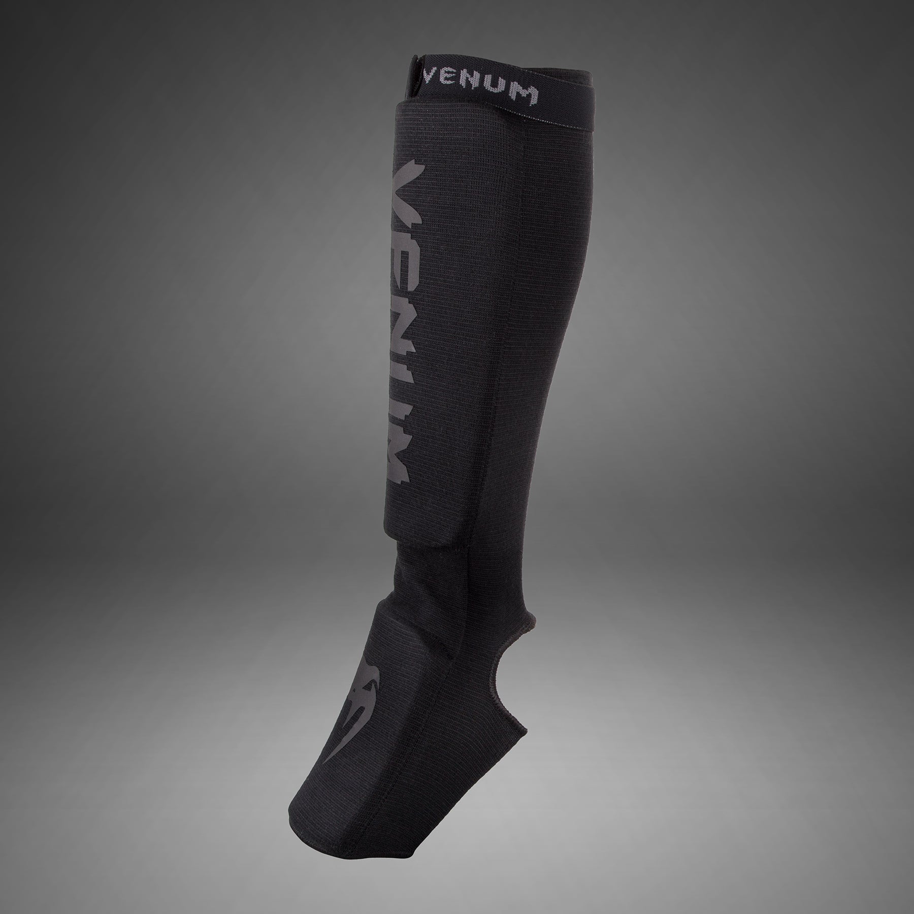 Venum Kontact Shin Guards - Black/Black - Venum product-type_Shin