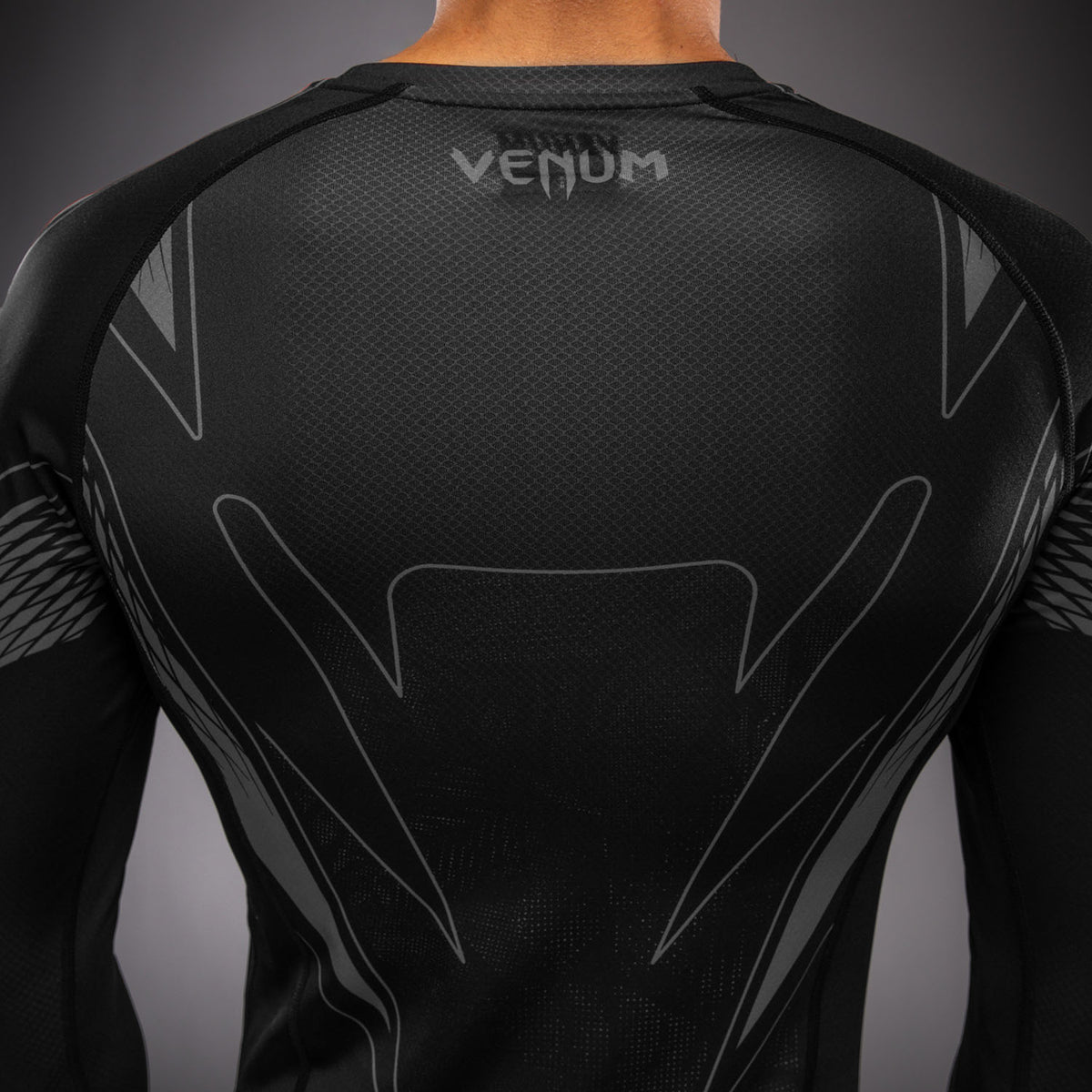 Venum Amazonia Reborn Long Sleeve Rashguard - Black/Grey