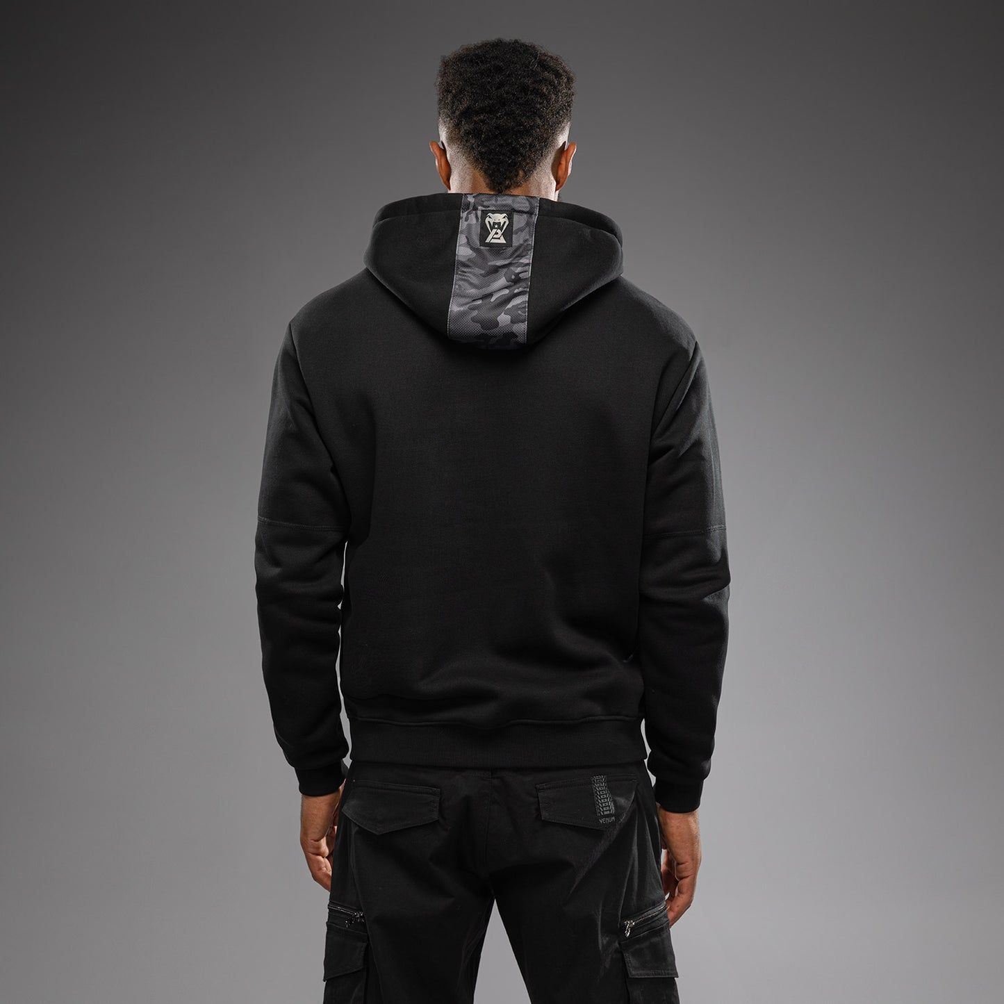 Venum x Polaris Hoodie - Black/Storm Grey