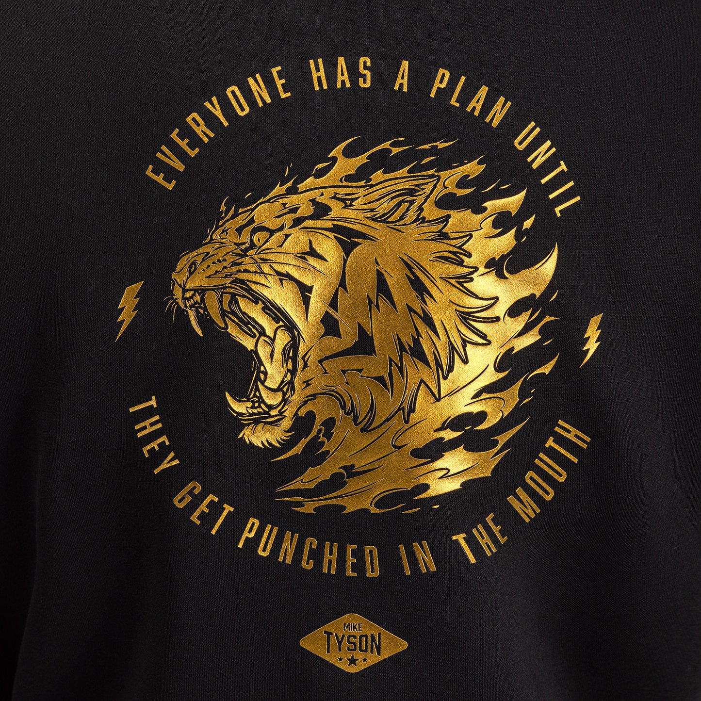 Venum x Mike Tyson Tiger Hoodie - Black/Gold