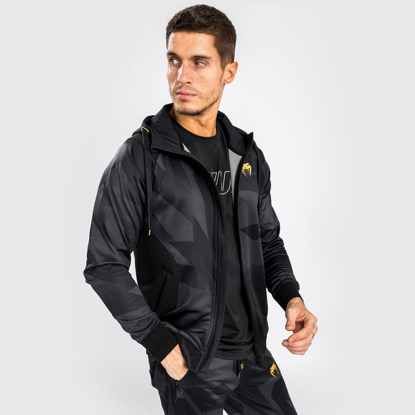Venum Razor Hoodie - Black/Gold