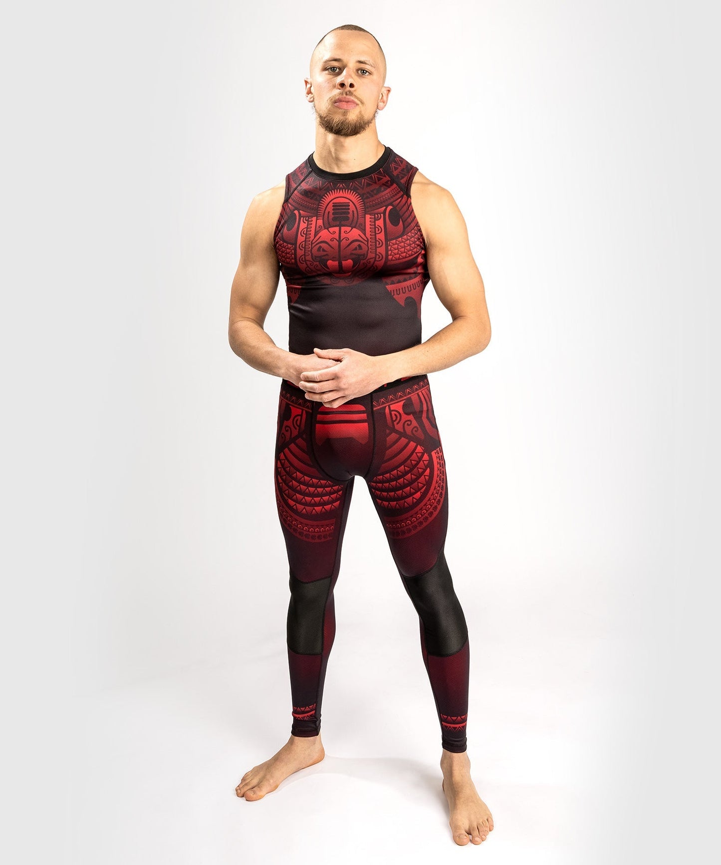 Venum Nakahi Spats - Black/Red
