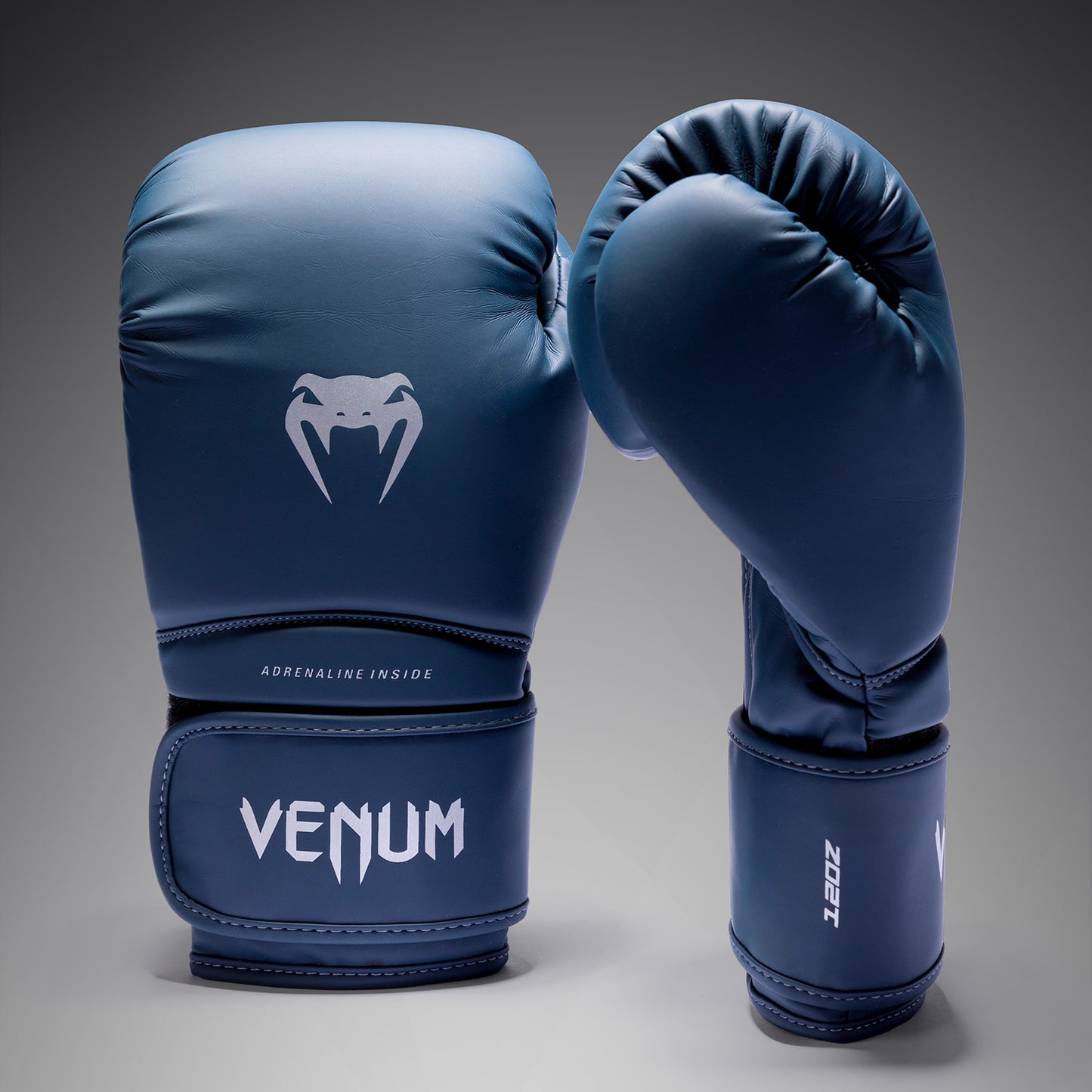Venum Contender 1.5 Boxing Gloves - Midnight Blue/Silver