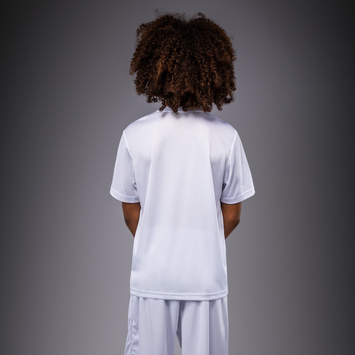 Venum Lineup Youth Performance Short Sleeve T-Shirt - White/Black  product-type_Dry Tech T-Shirts Venum