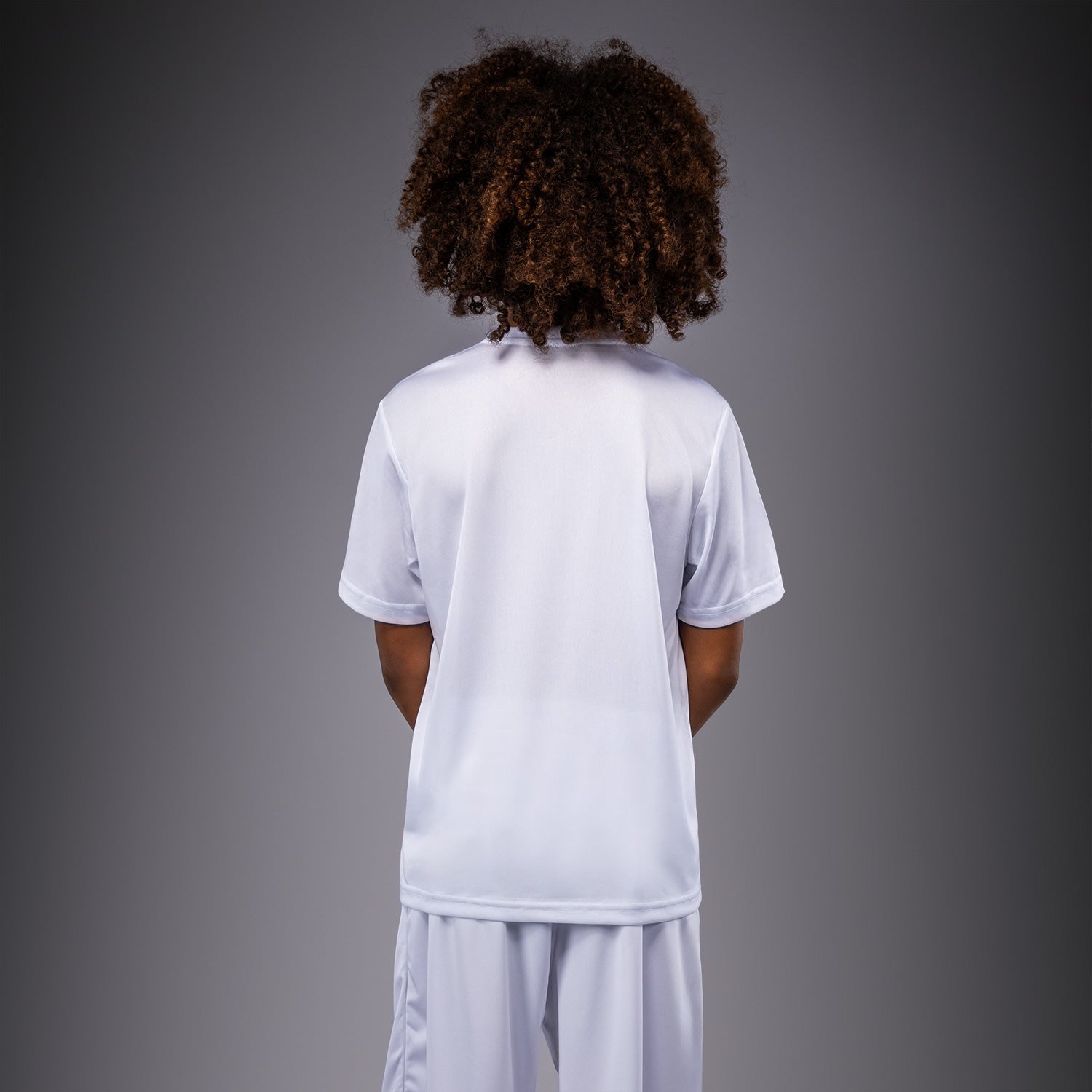 Venum Lineup Youth Performance Short Sleeve T-Shirt - White/Black  product-type_Dry Tech T-Shirts Venum