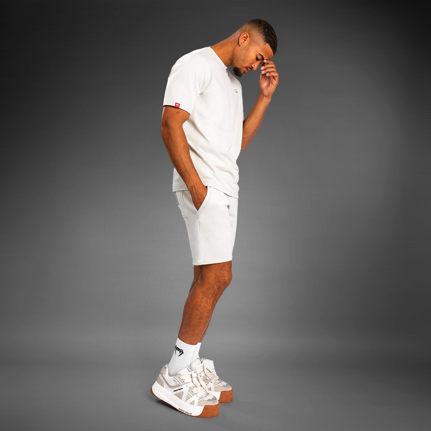 Venum Silent Power Cotton Short -Light Sand