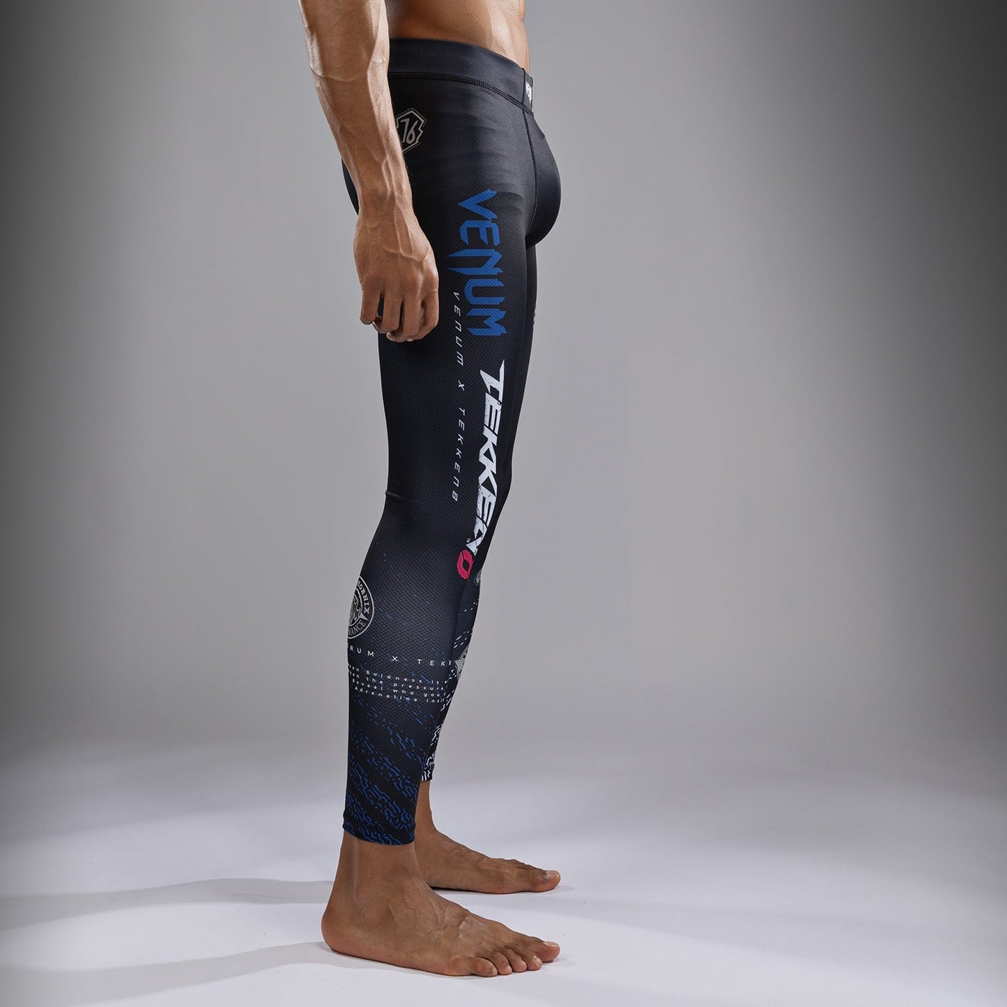 Venum x TEKKEN 8 - Paul Phoenix Spats - Black/Blue