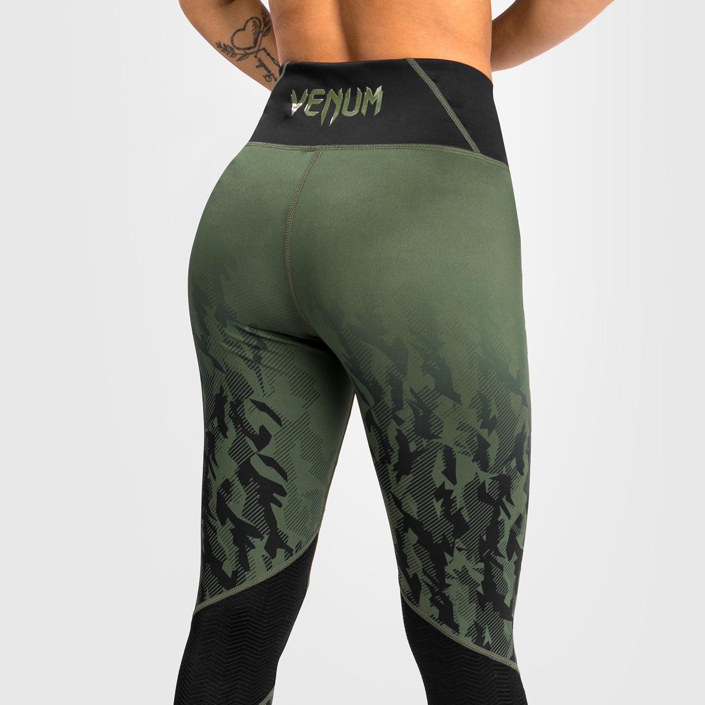 UFC Venum Authentic Fight Week Women's Performance Tight - Khaki