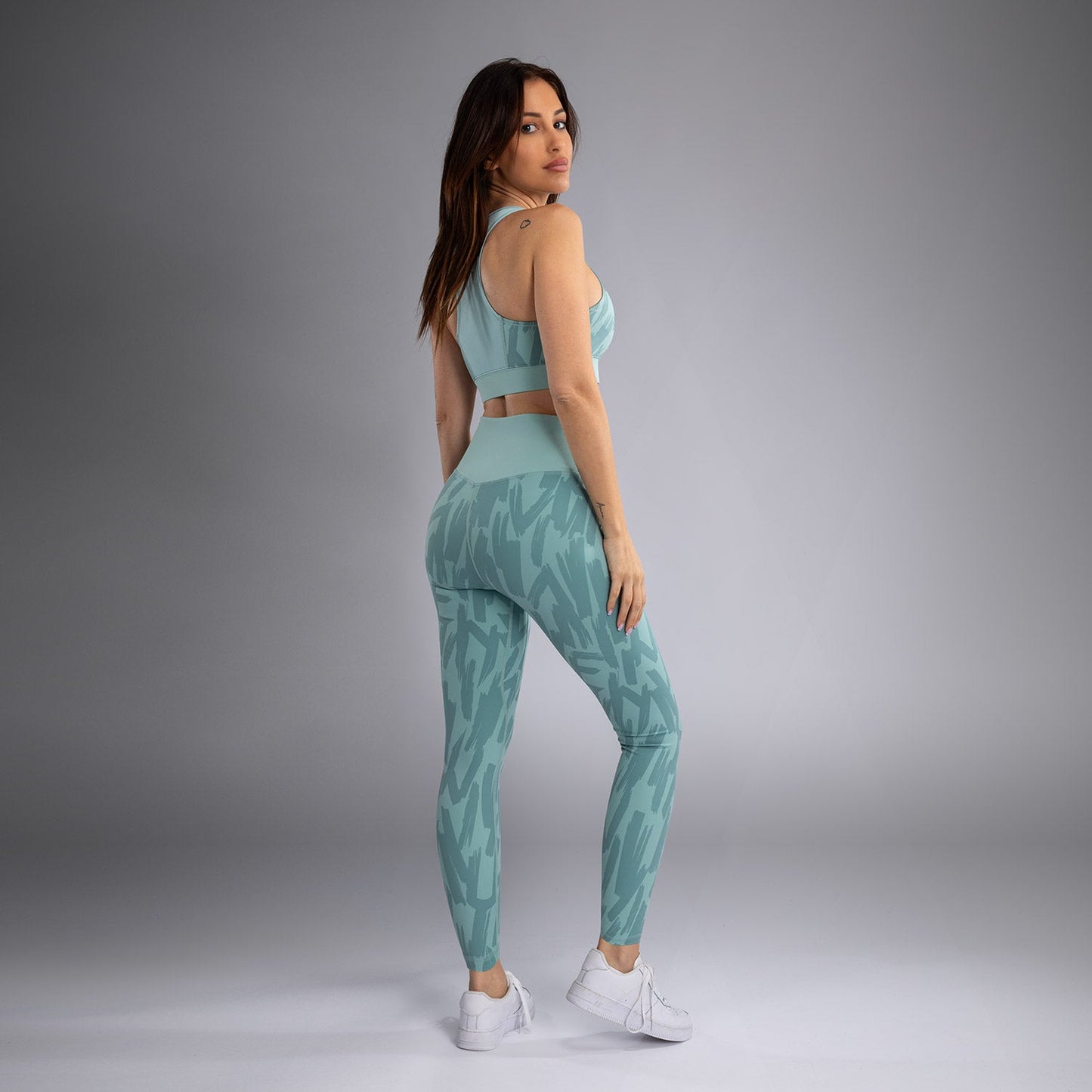 Venum Graffiti Women’s Full-Length Leggings - Aqua