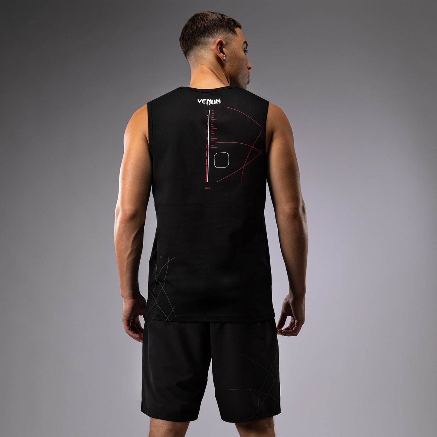 Venum Tactical XT Tank Top - Black/Fire Red