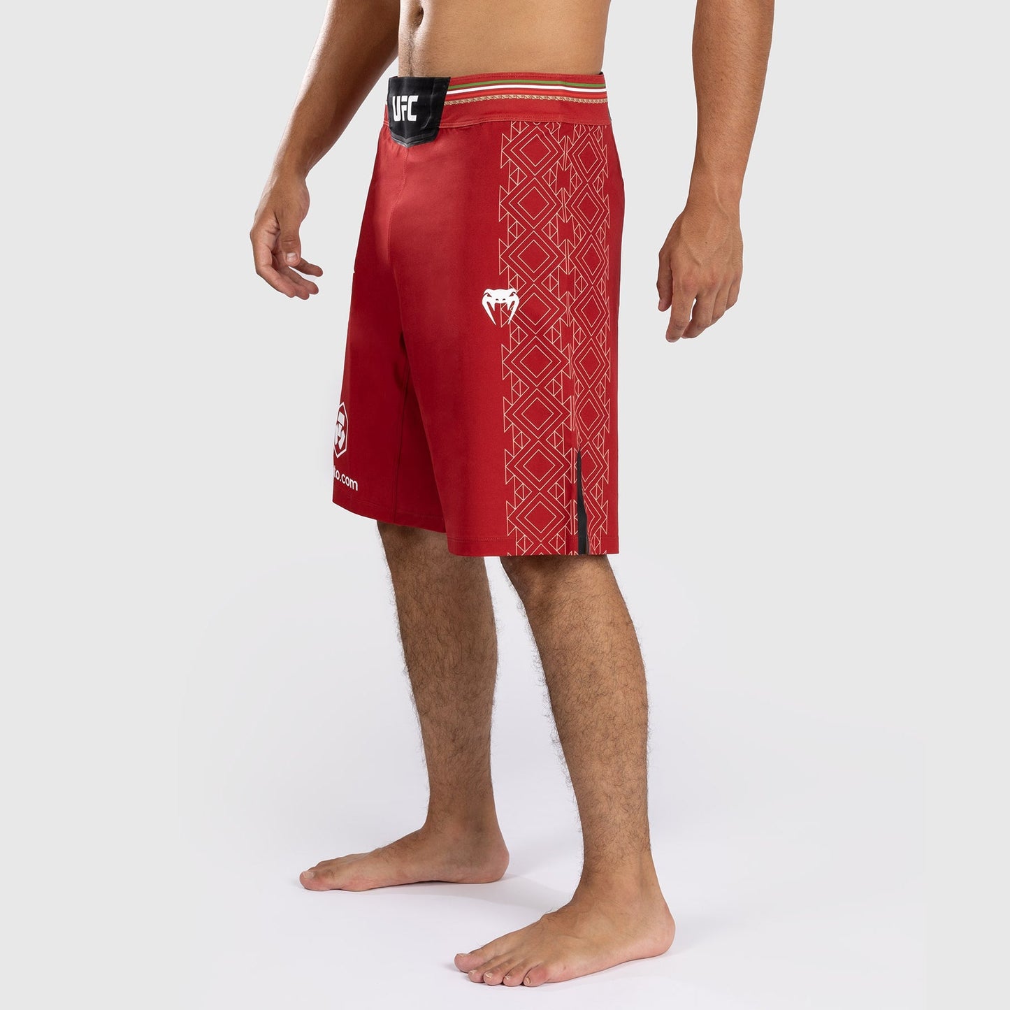 Noche UFC By Venum Authentic Fight Night Men’s Fight Short - Long Fit - Red