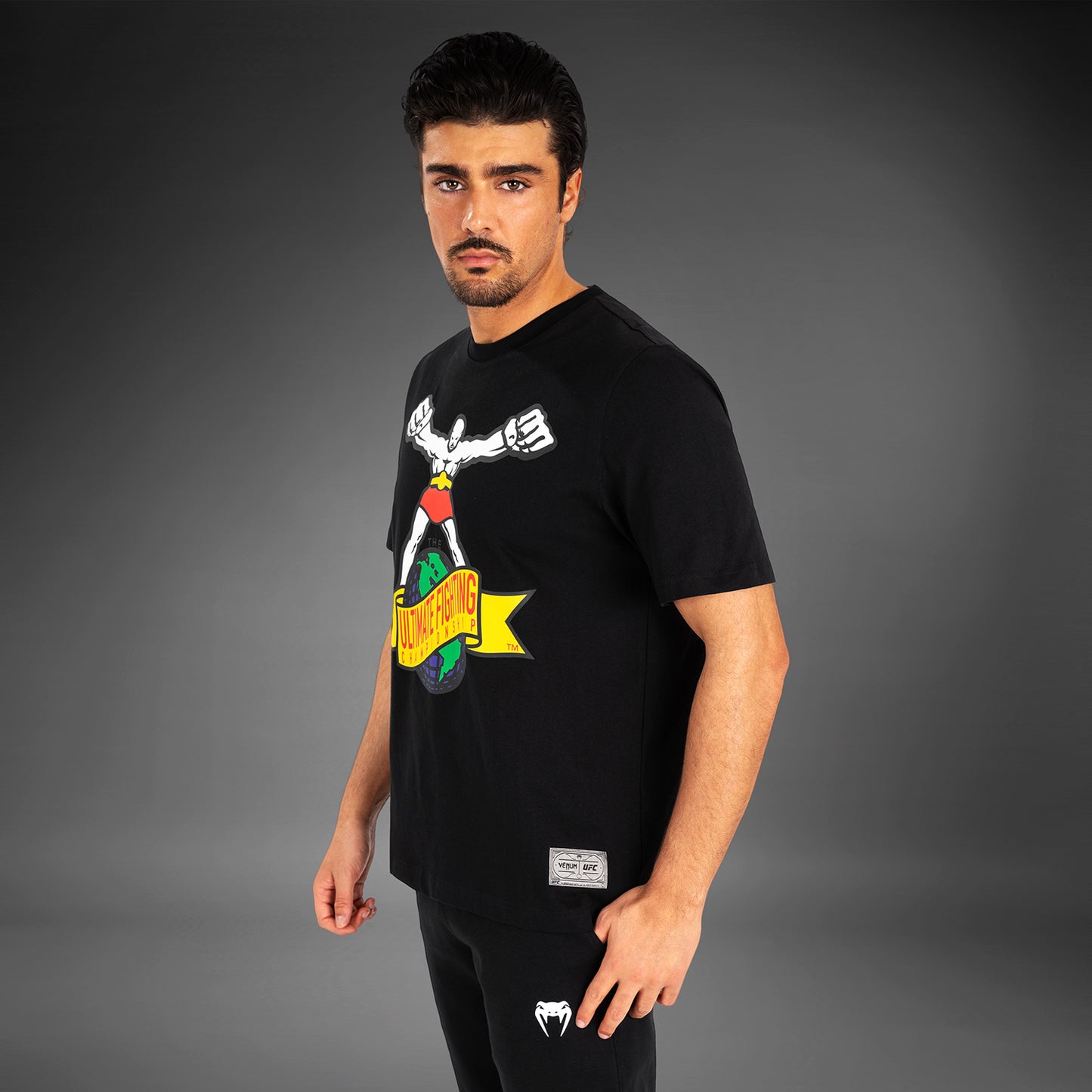 UFC by Venum Ulti-Man T-Shirt - Black/White