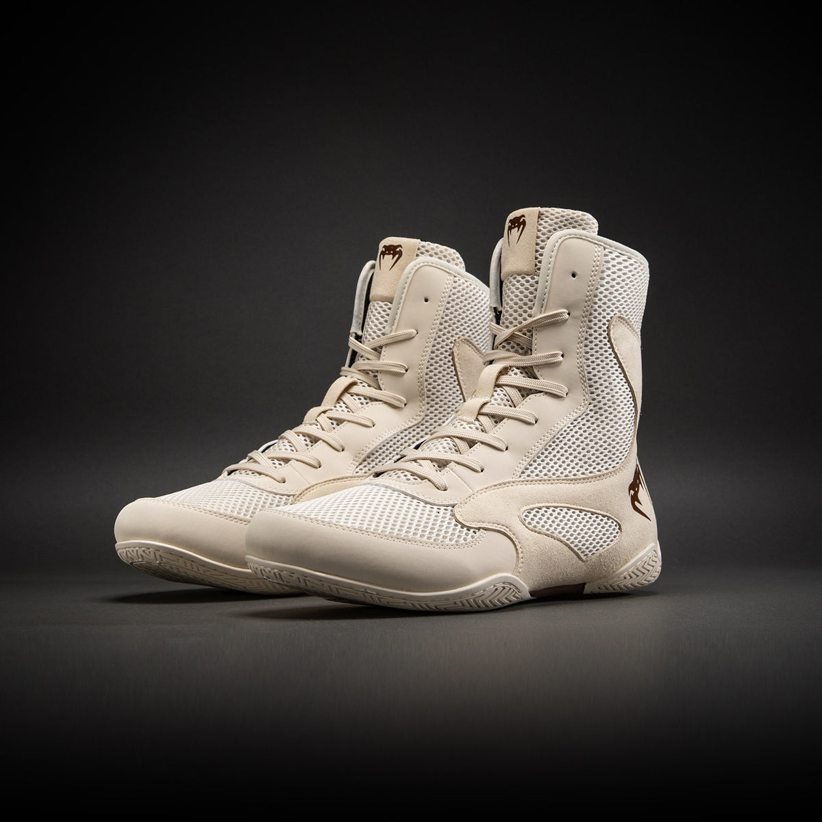 Venum Contender Boxing Shoes - Beige