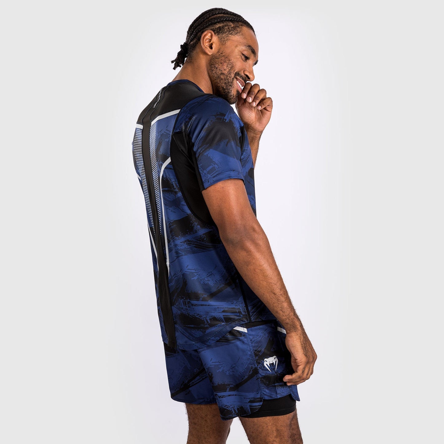 Venum Electron 3.0 Dry-Tech t-shirt - Navy