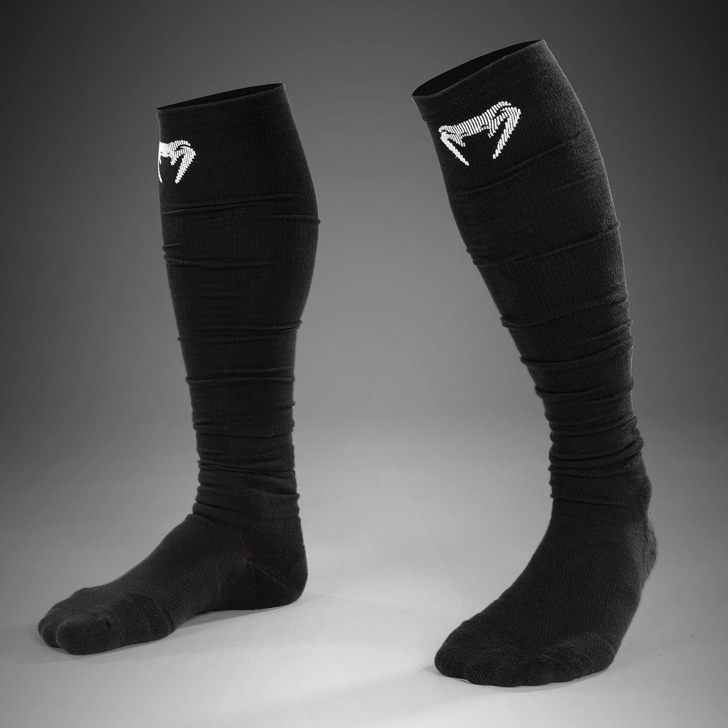 Venum Elite Performance Long Socks - Black/White  product-type_American Football Socks Venum