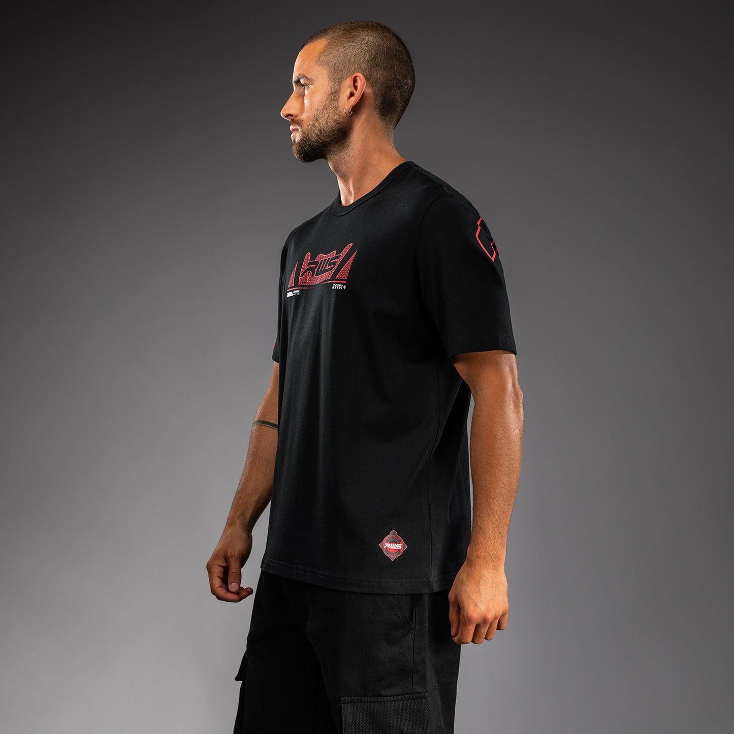 Venum x RWS 2.0 T-Shirt - Black/Red