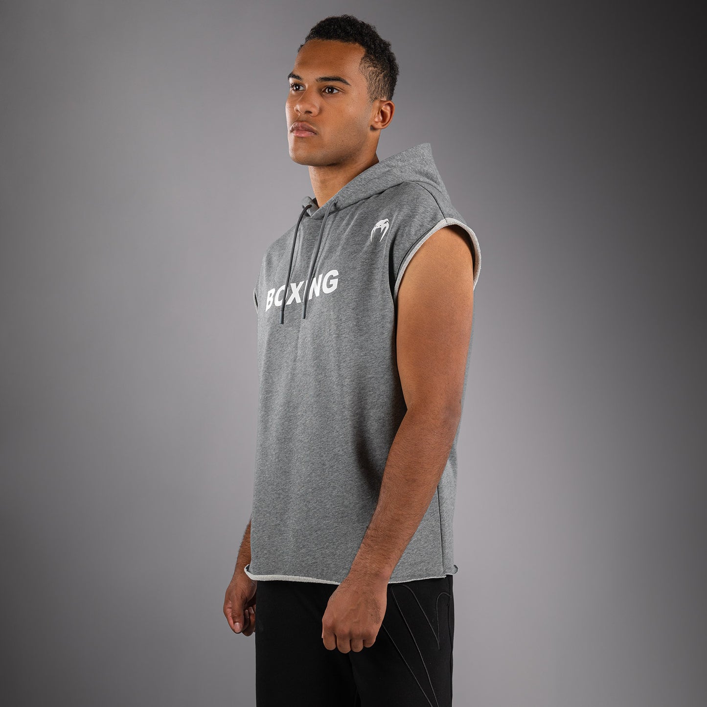 Venum Boxing VT Sleeveless Hoodie - Heather Grey