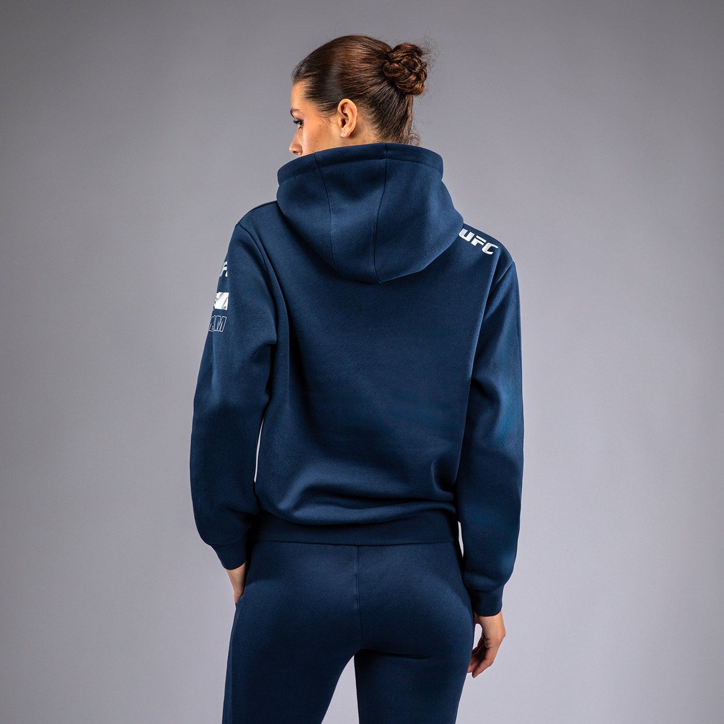 UFC Fusion by Venum Fight Week Women’s Pullover Hoodie - Solid Oceanic Blue  product-type_Sweatshirts Venum