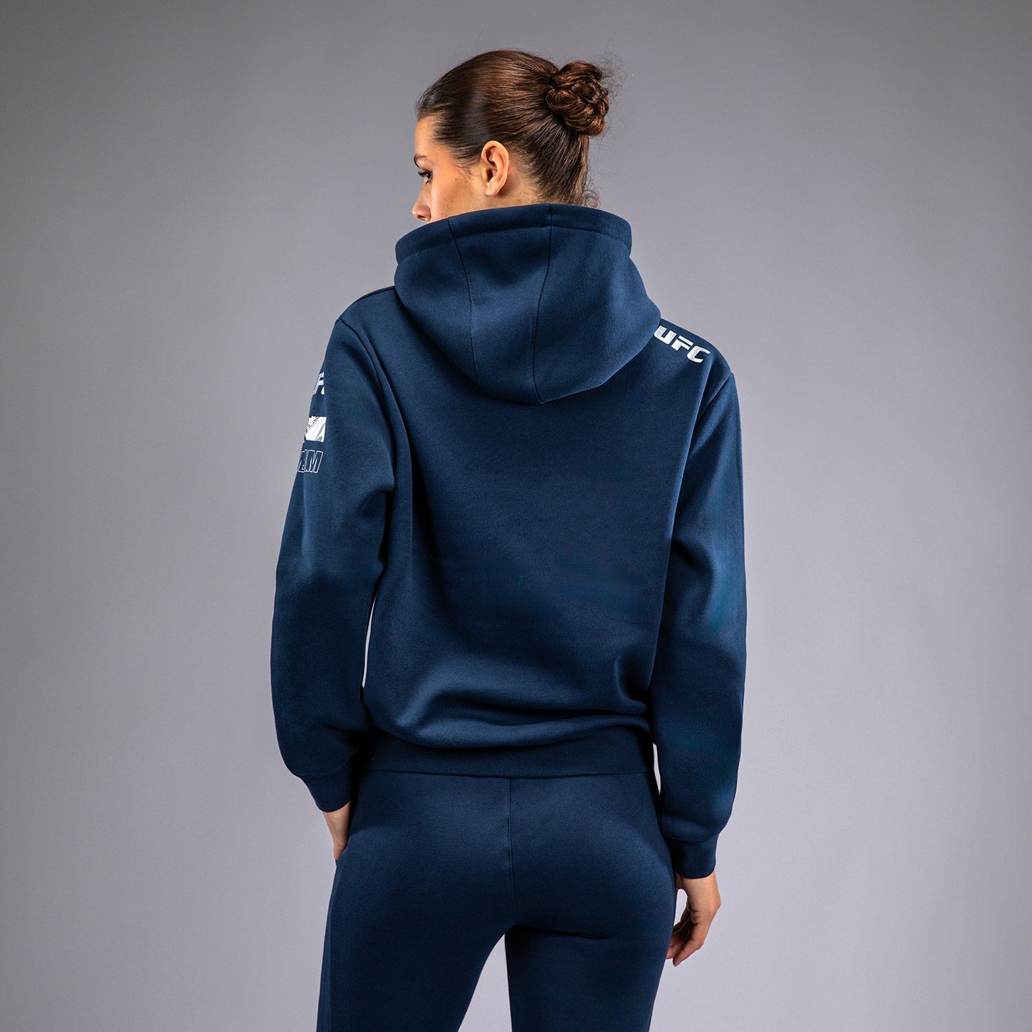 UFC Fusion by Venum Fight Week Women’s Pullover Hoodie - Solid Oceanic Blue  product-type_Sweatshirts Venum