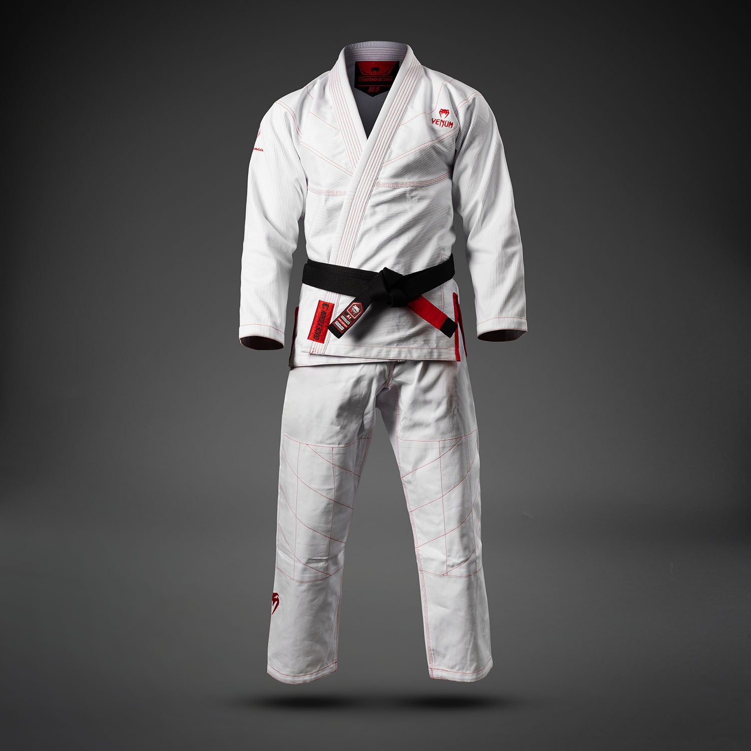Venum x Roger Gracie Signature BJJ Gi - White/Red - Venum - Venum