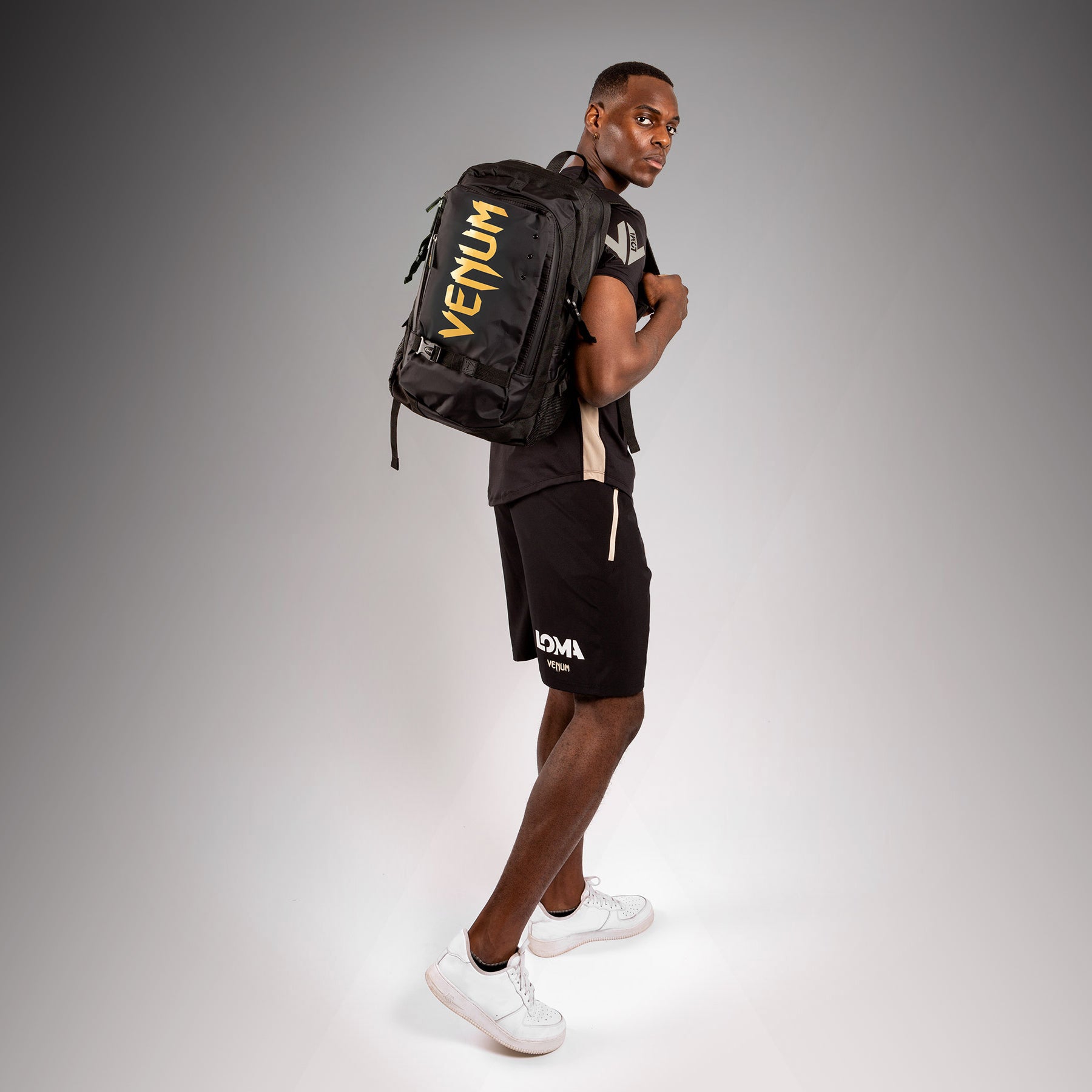 Venum Challenger Pro Evo BackPack (20-25L) - Black/Gold - Venum