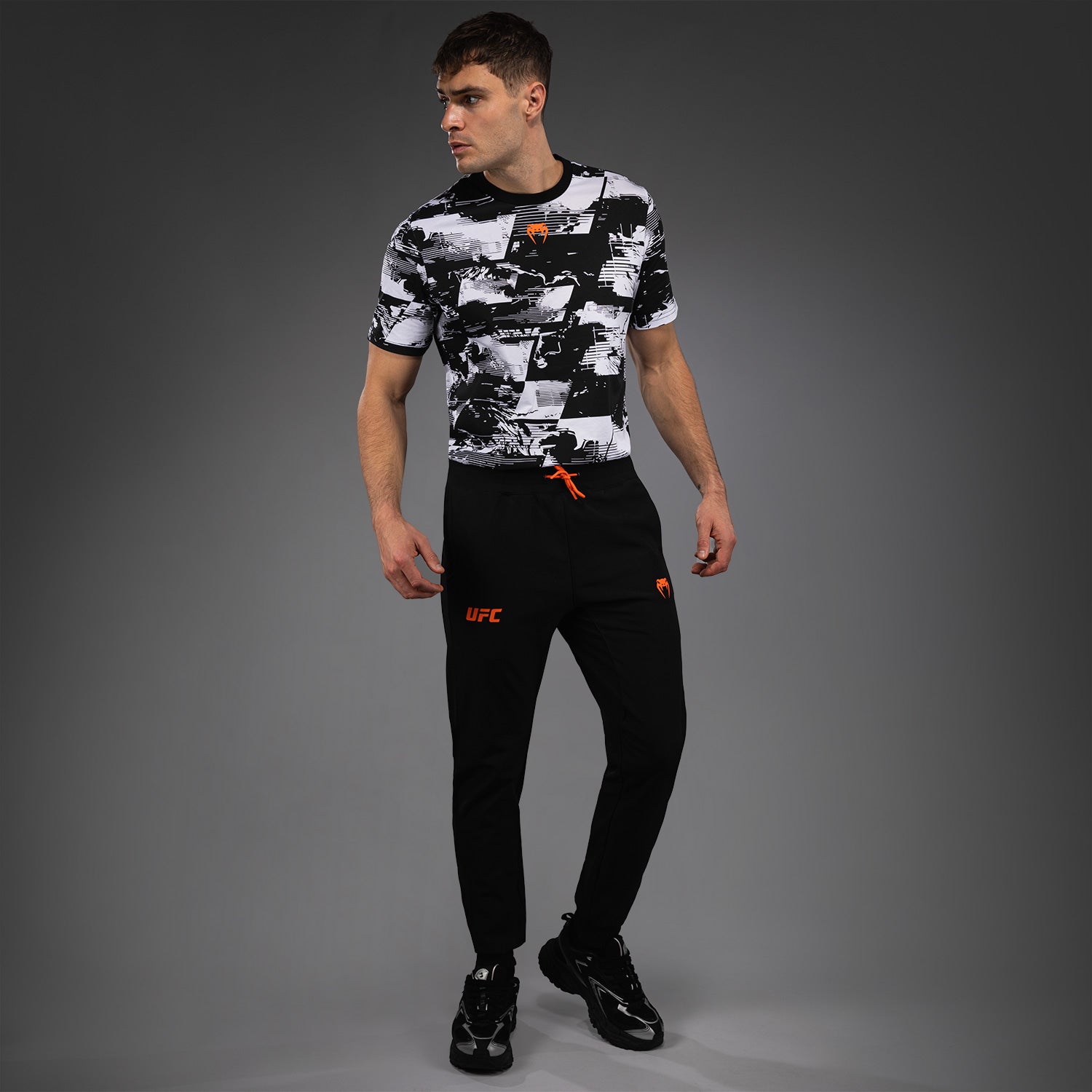 Men's UFC Zenith by Venum Black Authentic Fight Week Pant - Venum