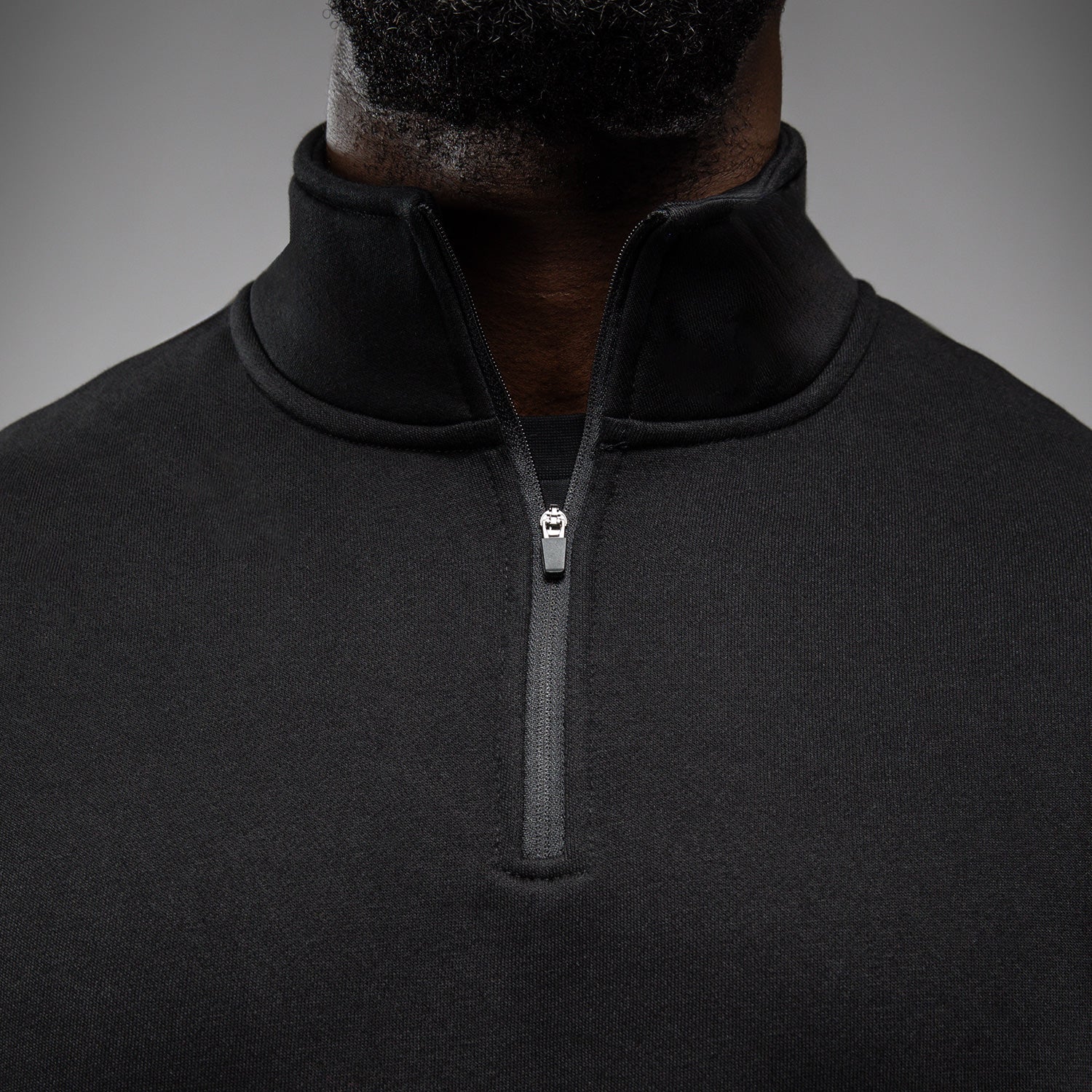 Venum Eclipse Half-Zip Sweatshirt - Black/Ivory - Venum
