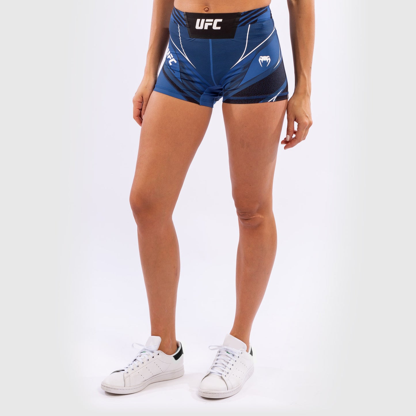 UFC Venum Authentic Fight Night Women's Vale Tudo Shorts - Short Fit - Blue