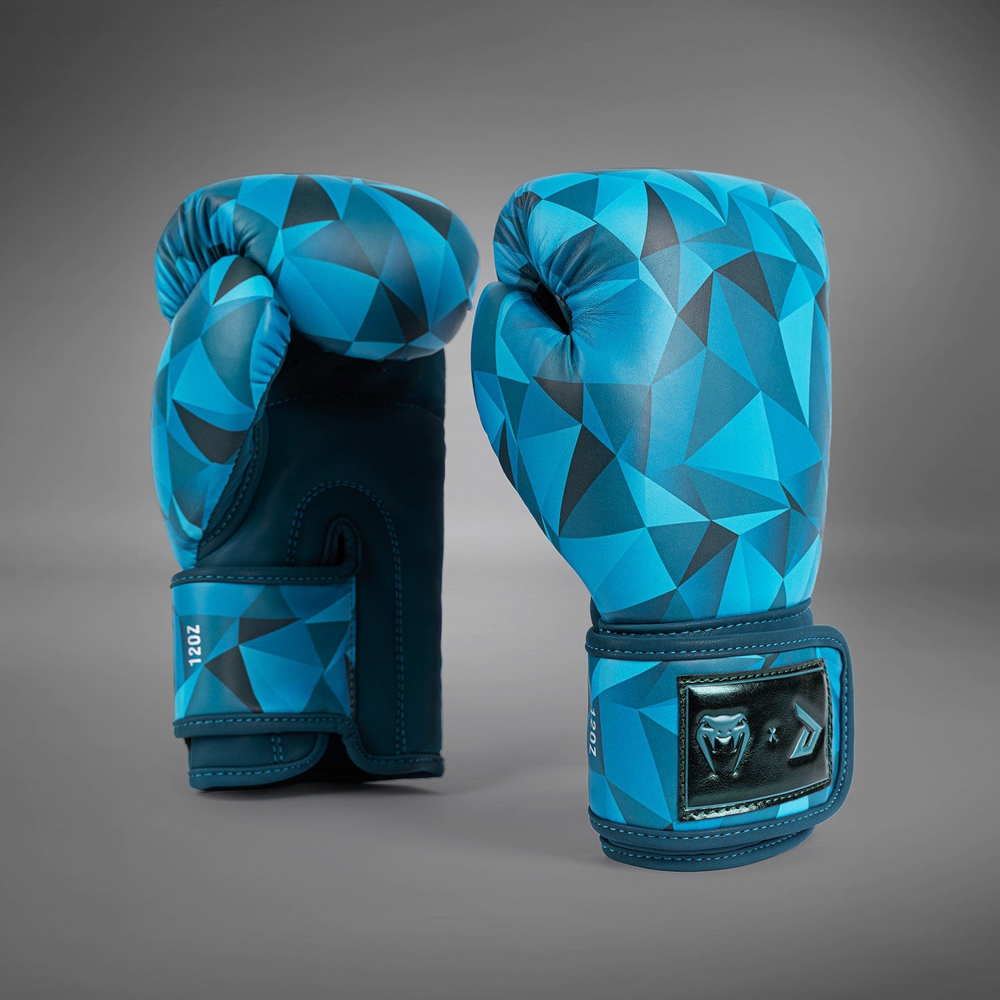 Venum x Demi Boxing Gloves - Azur Blue