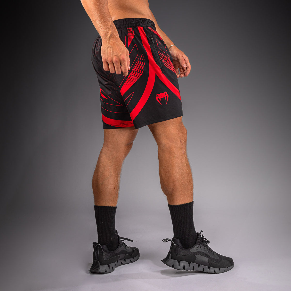 Venum Amazonia Reborn Training Shorts - Black/Red