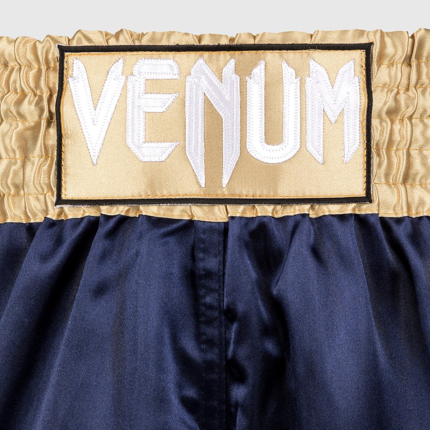 Venum Classic Muay Thai Shorts - Navy Blue/Gold