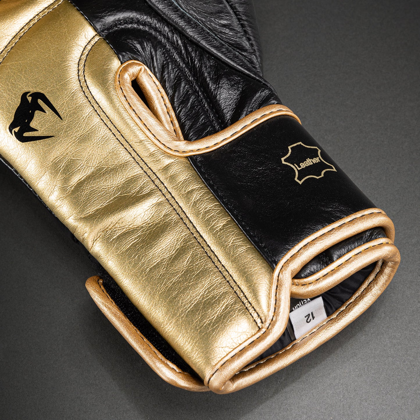 Venum Hammer Pro Boxing Gloves with Velcro - Black/Gold